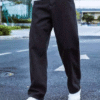 Men’s Relaxed Fit Straight-Leg Denim Pants relaxed fit joggers