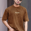 Men’s Brooklyn Velvet-Finish Oversized T-Shirt timeless classic collection
